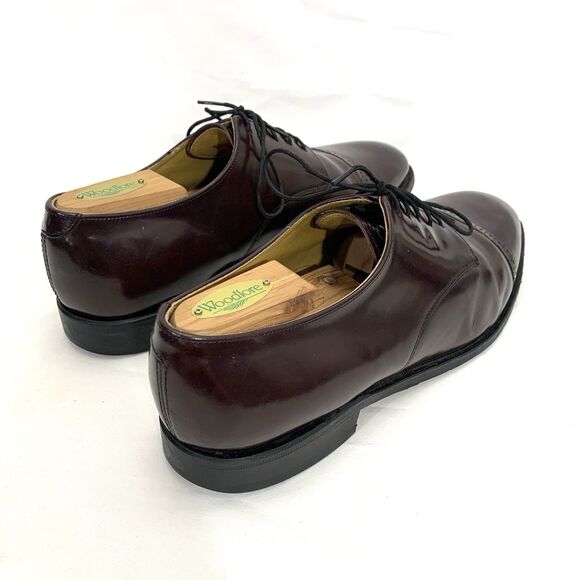 Johnston & Murphy Melton Burgundy Leather Cap Toe Oxford Dress Shoes Mens 9.5 main image 12
